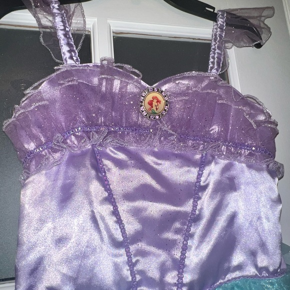 DISNEY GIRLS ARIEL MERMAID DRESS 👑🧜🏻‍♀️✨ - Picture 3 of 4